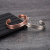 Copper Bracelet Men Magnetic Vintage Adjustable High Magnet Open Cuff Bangles Jewelry for Male Women - Image 6