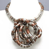 Flexible Twisted Iron Necklace in Multiple Colors - Image 17