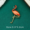 Vintage Palace Plant Flower Baroque Brooch Red Enamel Pearl Brooch Pin Woman Party Accessories - Image 14