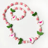 2pcs/Set Natural Wood Beads Jewelry Cute Animal Pattern Necklace Bracelet For Children Party Jewelry Girl Birthday Gift - Image 23