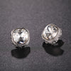 Square Crystal Clip on Earrings No Pierced for Women Girl Gold Silver Jet Color Alloy Ear Clips Wedding Jewelry - Image 3