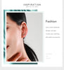 Modian New Lucky Tree of Life Long Ear Studs 100% 925 Sterling Silver Leaves Cute Stud Earrings For Women Wedding Jewelry