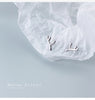 Modian Minimalism Samll Cute Antlers  Stud Earrings for Women Kids Girl 925 Sterling Silver Jewelry Brincos Earings New