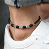 Adjustable Handmade Cool Simple Leaf Anklets Woven Adjustable Rope Lucky Foot Bracelet For Women Men Jewelry - Image 2
