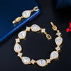 Waterdrop Cubic Zirconia Tennis Bracelet in Multiple Metal Tones - Image 12