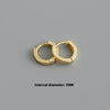 Minimalist Circle Hoop Earrings in 8 mm to 14 mm Sizes - Image 22