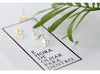 Modian Simple Silver Triangle Stud Earrings 100% Real Sterling Silver 925 Jewelry For Women Classic Party Elegant Studs Ear