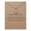 Gold Color Sun Wing Necklaces Pendants For Women Wedding Jewelry Leaf Pearl Feather Chain Choker Party Gifts - Image 16
