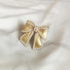 Cute Pearl Bow Brooch Small Sweater Pearl Decoration Brooches Pin For Wedding Woman - Image 31