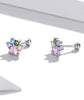 Brilliant Star Butterfly and Snowflake Stud Earrings in Multiple Designs - Image 29