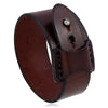 Vintage Irregular Men Leather Bracelets Wide Brown Cuff Wrap Bracelets&Bangles Punk Wristband Women Men Jewelry - Image 8