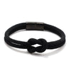 Men Rope Bracelet Concentric Knot Unfading Stainless Steel Braclet Gift For Him Camping Survival Braslet - Image 12