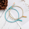 Lucky Tibetan String Bracelets Bangles for Women Men Handmade Tassel Knots Thread Rope Bracelet Ethnic Jewelry - Image 3