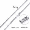 Men Women Necklace Gold Color Snake Miami Cuba Wheat Spiga Paima Link Round Box Curb Chain 24" Choker - Image 18