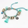 Anklets for Women Jewelry Boho Handmade Colorful Cotton Rope Shell Tassel Alloy Cow Head Pendant Ankle Bracelet - Image 5