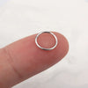 Titanium Hinged Hoop Nose Rings 20G 18G 16G Septum Ring Body Piercing Jewelry Helix Cartilage Rook Earring - Image 24