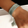 Bohemia Embroidery Letters Woven Tassel Bracelet For Women Handmade Adjustable Rope Braided Bracelet Retro Jewelry Gift - Image 51