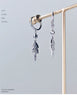 Modian 925 Sterling Silver Dangle Earrings Charm Vintage Tree of Life Drop Earring for Women Leaves Jewelry Brincos Bijoux