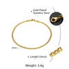 Minimalist Metal Anklets Women Gold Color Stainless Steel Figaro Rope Curb Link Leg Chain Basic Chic Lady Girl Jewelry 10inch - Image 8