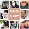 ZS 12Pcs Vintage Stretch Choker Necklace Lady Girl Tattoo Choker Necklace Punk Retro Gothic Elastic Necklaces for Women - Image 20