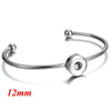 Snaps Jewelry Stainless Steel Snap Button Bracelet Cuff Bangle for Women Men Fit 12mm 18mm Snap Buttons Interchangeable Jewelry - Image 25