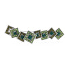 Big Letter Rhinestone Brooch Pins Women 2 Colors Geometric Punk Women Sweater Coat Jewelry Pin Gift - Image 3
