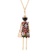 statement necklace pendant cute jewelry lady long necklace women flower charms pendant bohemian maxi accessory - Image 51