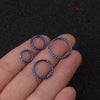 1PC Stainless Steel Opening Stainless Steel Hinged Segment Clicker Ring Nose Septum Piercing Helix Cartilage Daith Twist Hoop - Image 9