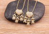 Family Pendant Necklace with Child Figure Combinations and Stone Accents - Image 26