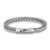 Locomotive Men Punk Rock Bicycle Chain Bracelet Gold Plated Stainless Steel Magnet Button Male Jewelry Gifts - Image 10