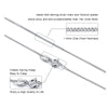 Silver 1.0mm Side Chain Necklace for Women Girls Elegant Necklace Jewelry 40/45/50/55/60cm - Image 11