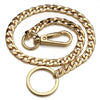 42CM Long Metal Keychain Wallet Belt Chain Rock Punk Trousers Hipster Pant Jean HipHop Jewelry Men's Key Ring Chain - Image 14
