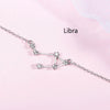 Silver Color 12 Constellation Zodiac Charm Bracelet For Women Birthday Gift Cubic Zircon Bracelet Jewelry S - Image 15