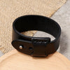 Vintage Irregular Men Leather Bracelets Wide Brown Cuff Wrap Bracelets&Bangles Punk Wristband Women Men Jewelry - Image 5
