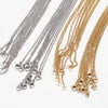 10pcs/Lot Gold Cable Chain Necklaces - Image 1