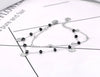 Bohemia Style Stainless Steel Choker Necklace Bracelet Earrings Sets For Women Girls Black Crystal Chain Jewelry - Image 20