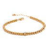 Cubic Zirconia Bead Chic Double Layered Jewelry Necklace Stainless Steel Collar Women Necklace Party Gift - Image 7