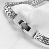 Double Layer Chain Bracelets for Men Stainless Steel Punk Jewelry Antique Christmas Gift Foxtail Male Pulseira Accessory - Image 6