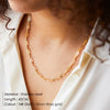 Paperclip Link Chain Women Necklace Stainless Steel Gold Color Chain Necklace For Women Men Jewelry Gift - Image 3