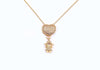 Family Pendant Necklace with Child Figure Combinations and Stone Accents - Image 49