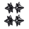 Small Black Punk Stud Earrings For Women Men Boy Zircon Geometry Stainless Steel Jewelry Accessories Earrings - Image 23