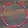 4/6/8mm 20 Colors Polymer Clay Necklace Soft Pottery Choker Necklace Colorful Surfer Beads Collar Handmade Jewelry Gifts - Image 12
