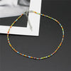 Korean Sweet Colorful Chokers Collar Boho Seed Beaded Clavicle Necklaces for Women Girls Jewelry - Image 46