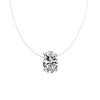Cubic Zirconia Pendant Necklace Women Invisible Transparent Fishing Line Choker Oval Heart Star Geometric Necklaces - Image 22