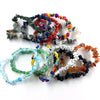 Multicolor Stone Chip Bracelet with Elastic Cord - Image 4