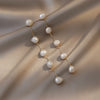 Korean Simple Baroque Pearl Tassel Long Earrings For Woman Gothic Girl's Elegant Jewelry Wedding Party Set Accessories - Image 5