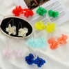 1Pair Designs Multicolored Resin Flower Long Earrings Bohemia Handmade Petal Dangle Earrings For Women Gift - Image 2