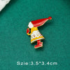 Vintage Palace Plant Flower Baroque Brooch Red Enamel Pearl Brooch Pin Woman Party Accessories - Image 15