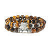 2Pcs/Set Wooden Beaded Buddha Bracelet Stone Bracelets for Men Women Buddhist Meditation Rosary Jewelry Gift - Image 20