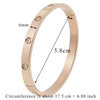 Beautiful Lovers Bracelets Woman Bracelets Stainless Steel Bangles and Bangles Cubic Zirconia Golden Woman Jewelry Gifts - Image 19